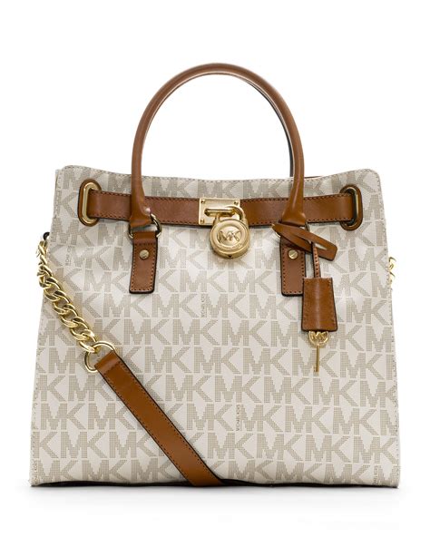 michael kors hamilton large logo tote bag|Michael Kors nouveau Hamilton.